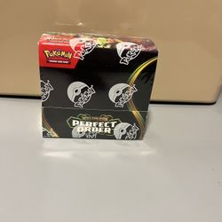 Pokemon Perfect Order Booster Display