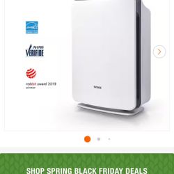 Allergy Help! Low Price!  D360 True HEPA 3-Stage Air Purifier, AHAM Verified for 360 sq. ft.