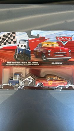 Disney Pixar Cars Double Clutch Daley & Jet Robinson 2-Pack