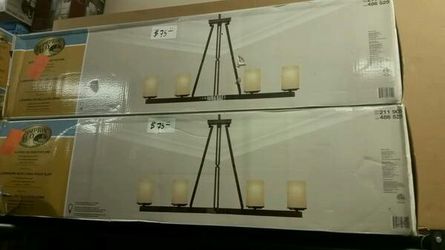 Hampton Bay Alta Loma 4-Light Dark Ridge Bronze Island Light