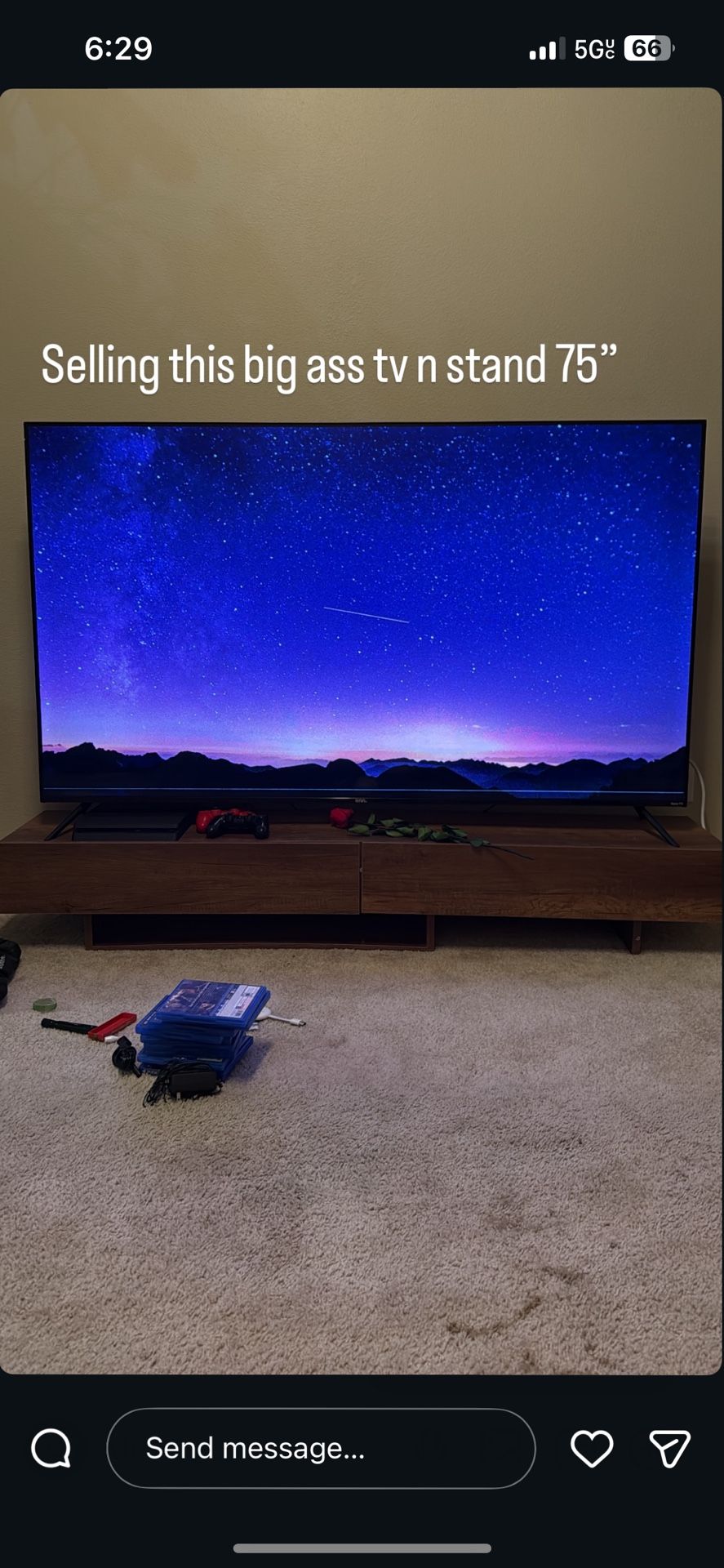 72” Tv
