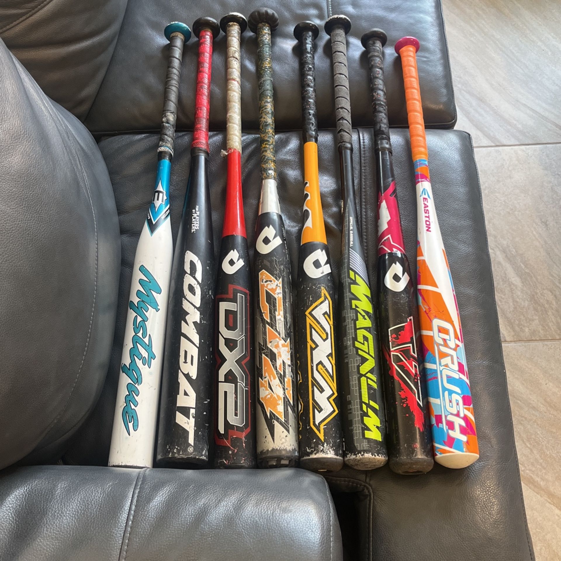 Baseball / Softball bats $20 each or $100 for all