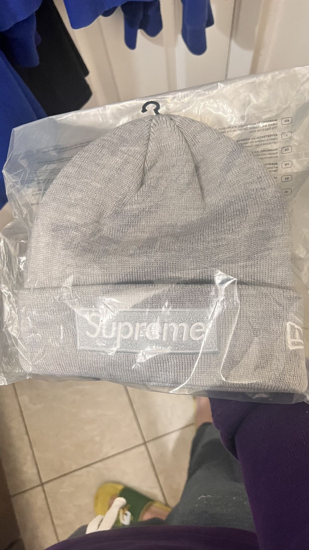 Supreme New Era Box Logo Beanie (FW24)
