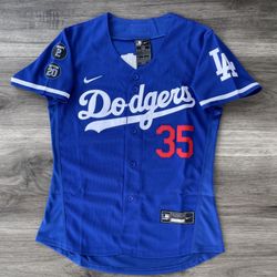 Womens 2021 Dodgers Jersey (bellinger ) Tommy And Sutton Patches 