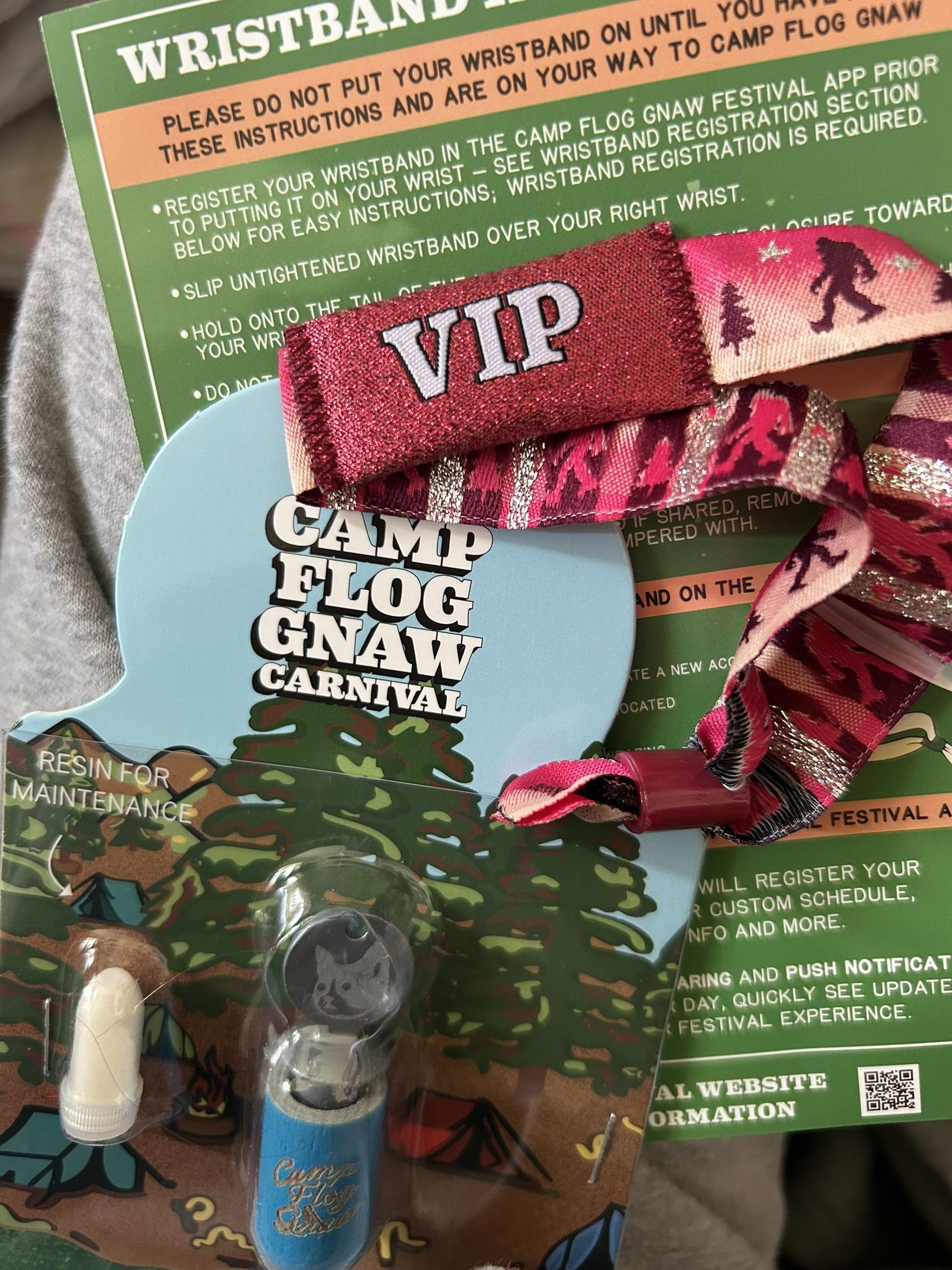 Camp flog gnaw VIP ticket 