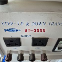 Philmore Step Up & Down Transformer ST-3000