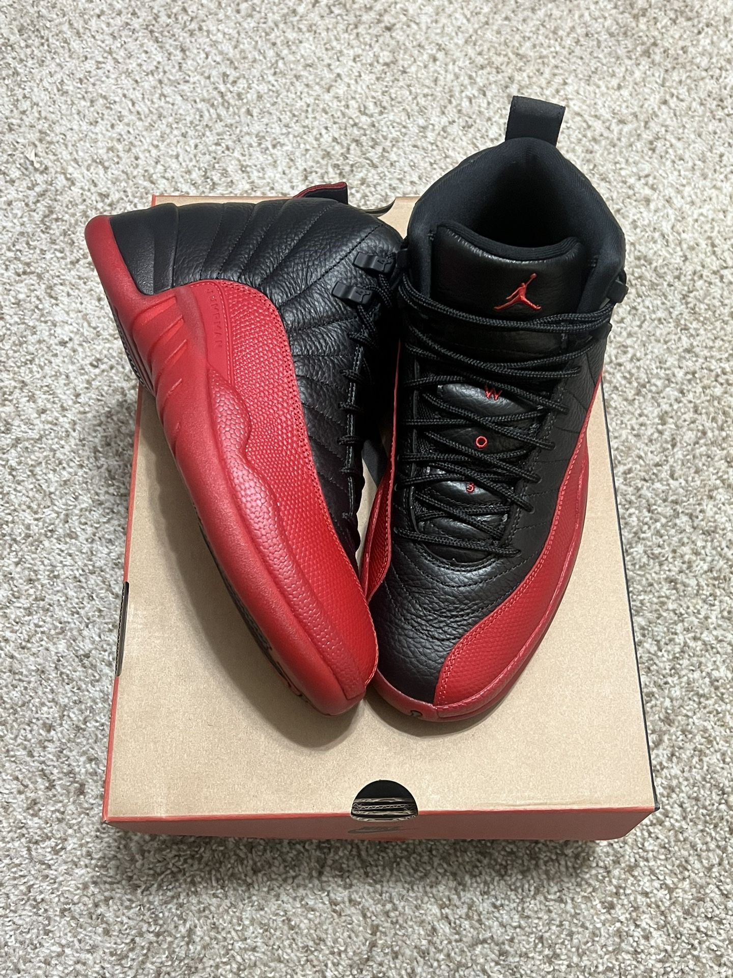 Jordan 12 Flu Game Size 9.5