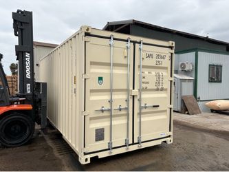 20 FOOT NEW 1-TRIP CONTAINER STD SHED,STORAGE,SHIPPING,CONEX