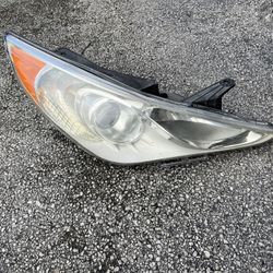 HYUNDAI SONATA HEADLIGHT PASSENGER SIDE 2010-14-ORIGINAL 
