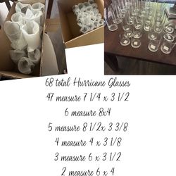 Wedding Items And Shower Decoration Decorative Hurricane glass   Tea lights and Fairy lights Rustic