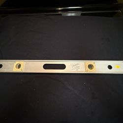 Vintage Johnson Aluminum Level #6224 Carpenter Tool 24 Inches