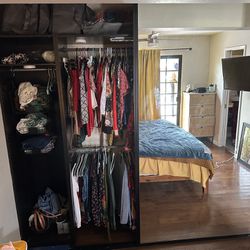 Closet Mirrors and Storage System