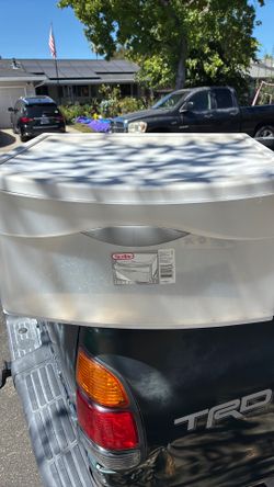 Free plastic storage bin