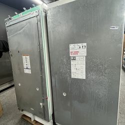 Built In Panel Ready Thermador 72” Column Set Fridge Freezer Freedom Collection 