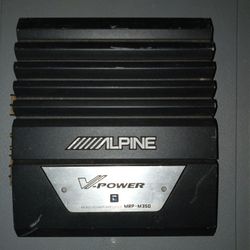 ////Alpine Amplifier Vpower M350