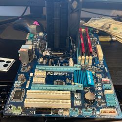 Motherboard, CPU, Ram Combo