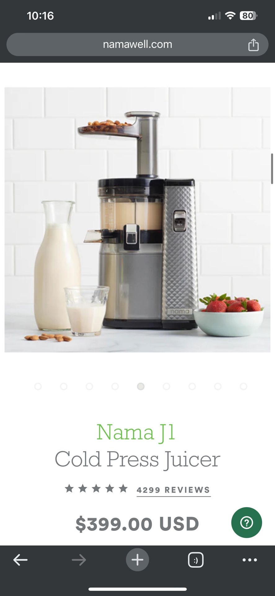 Used NAMA Juicer