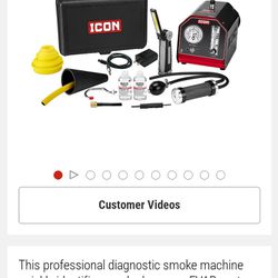 ICON TOOL  Diagnostic Smoke Machine