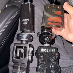 Selling these 4 colognes Burberry Hero, Paco Robanne Phantom, Moschino Boy Toy, Armani Code,Invictus