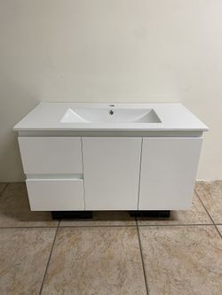  END OF YEAR SALE ~ Modern Floating Bathroom Vanity - 36 inches