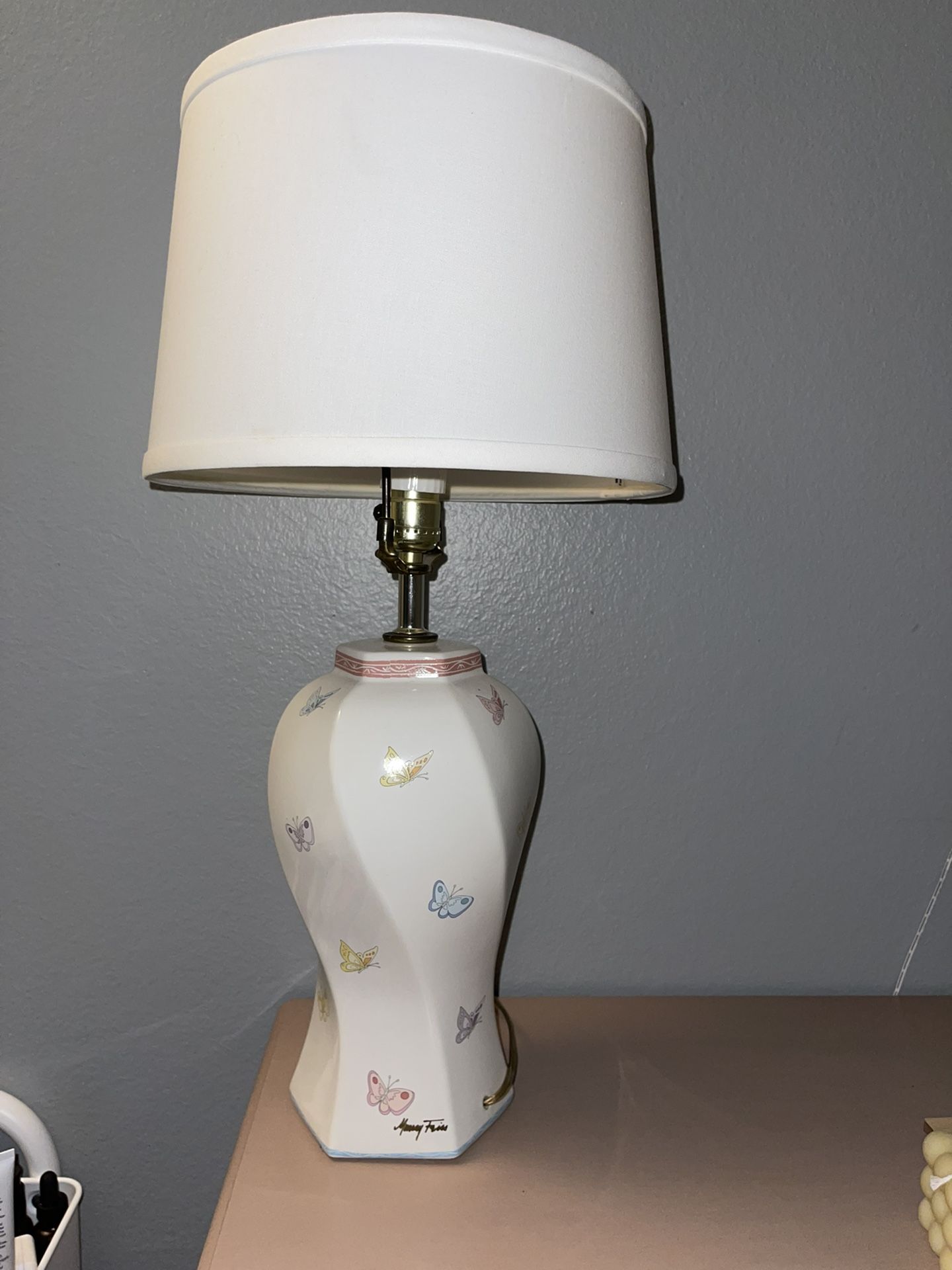 Vintage Butterfly Lamp, Postmodern