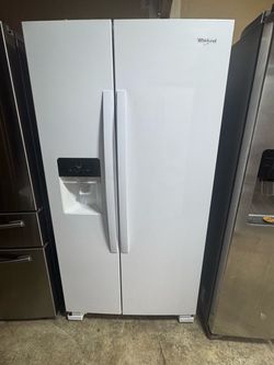 Whirlpool Side-by-Side Refrigerator White