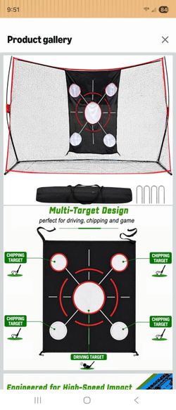 Brand New Heavy Duty Golf Net