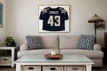 Darren Sproles Signed Framed Chargers Jersey – PSA/DNA Authenticated