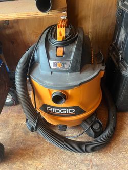 Ridgid vacuum