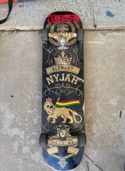 Element Nyjah Huston Rise Up skateboard