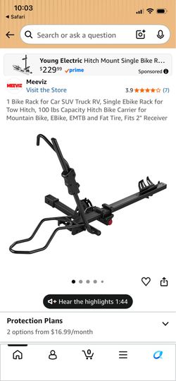 NEW bike rack