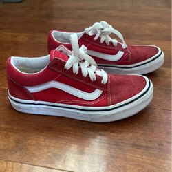 Red Vans 