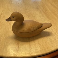 Ceramic Duck Container