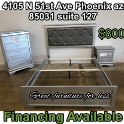 Queen size bedroom set brand new