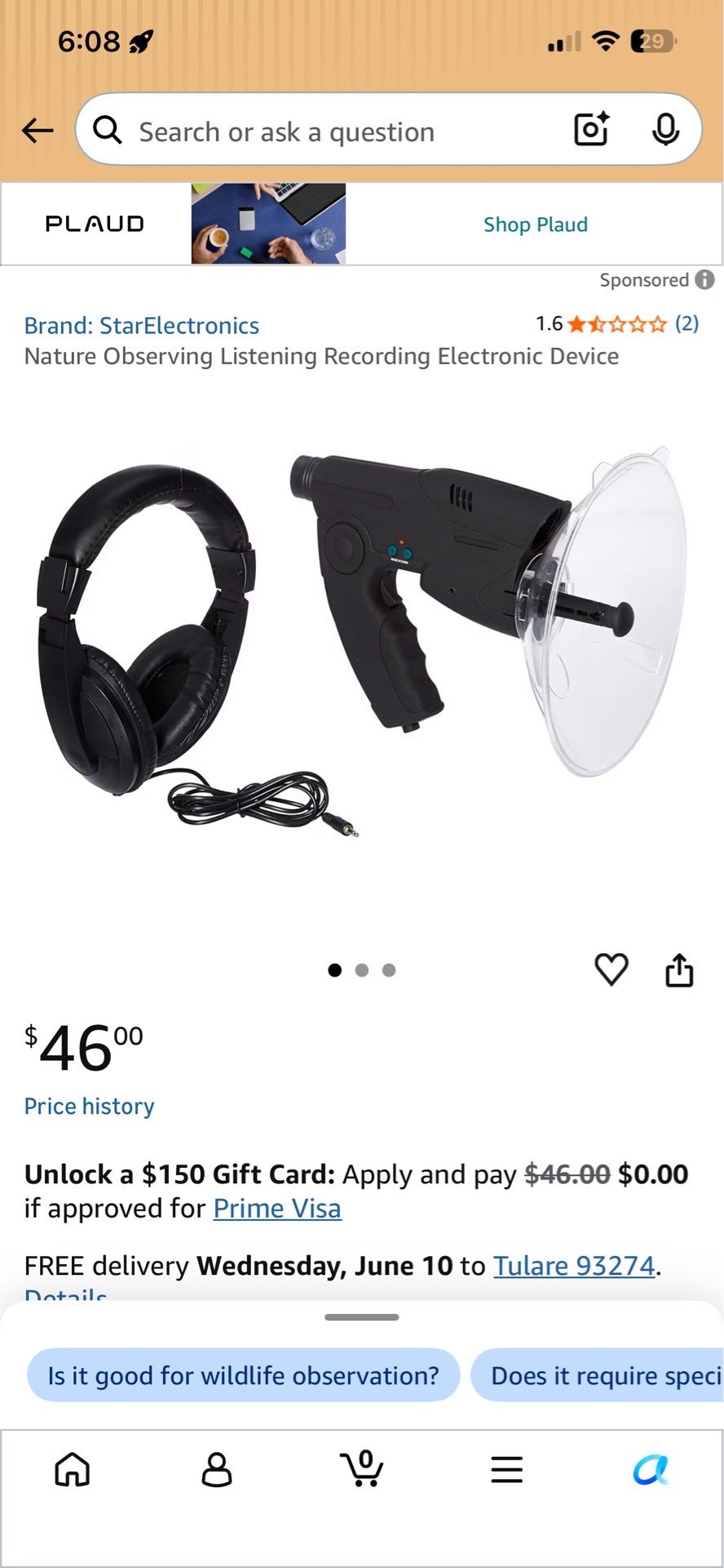 Nature recording