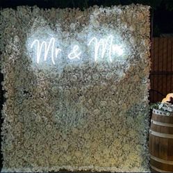 Flower Wall backdrop