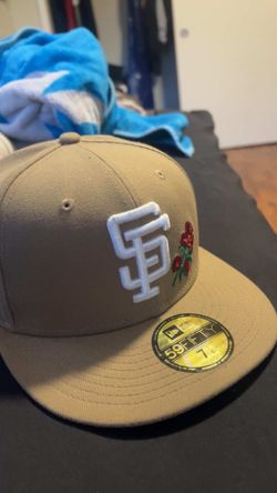 SF Hats with custom stitching