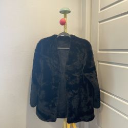 faux fur coat