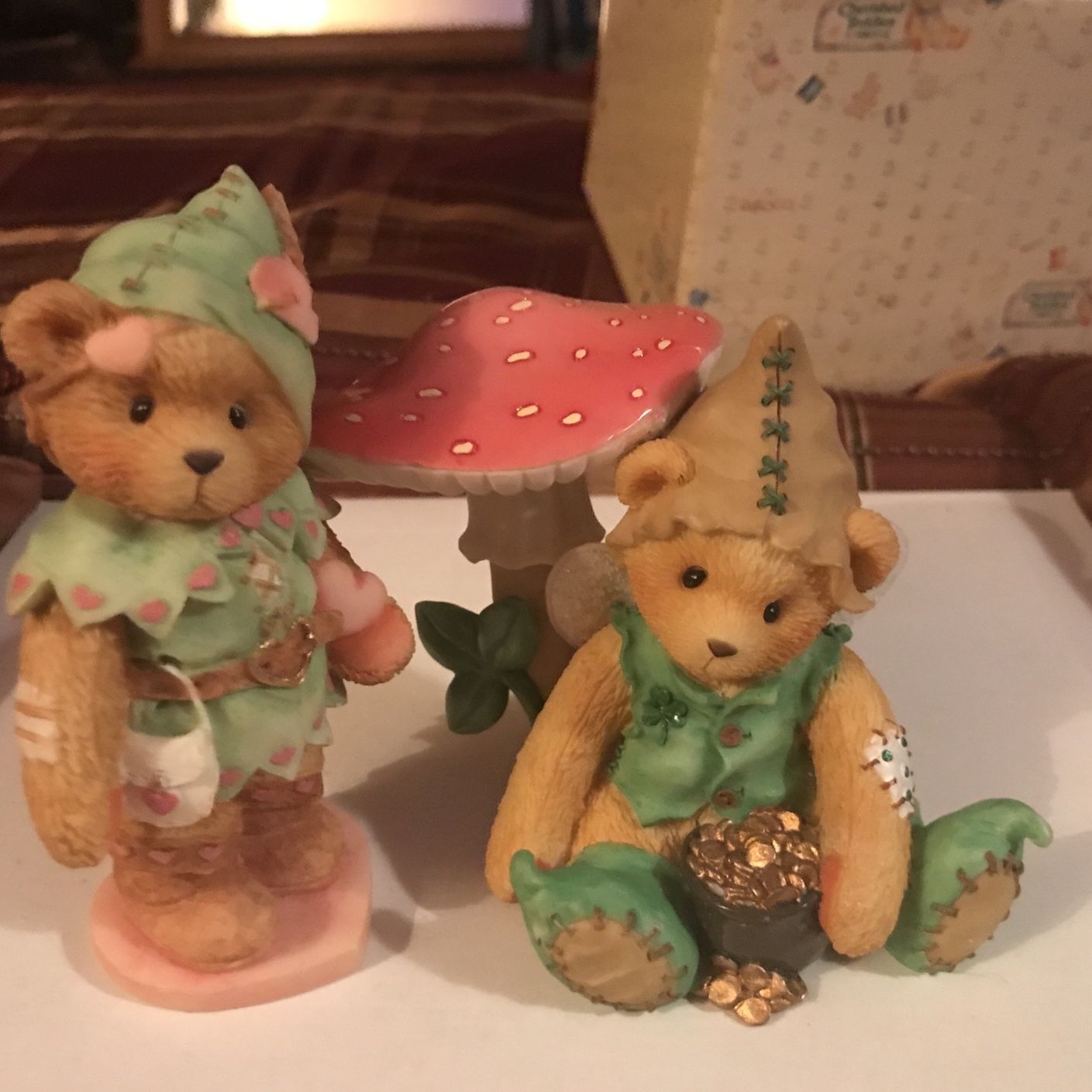 Cherished Teddies 2 Figurines