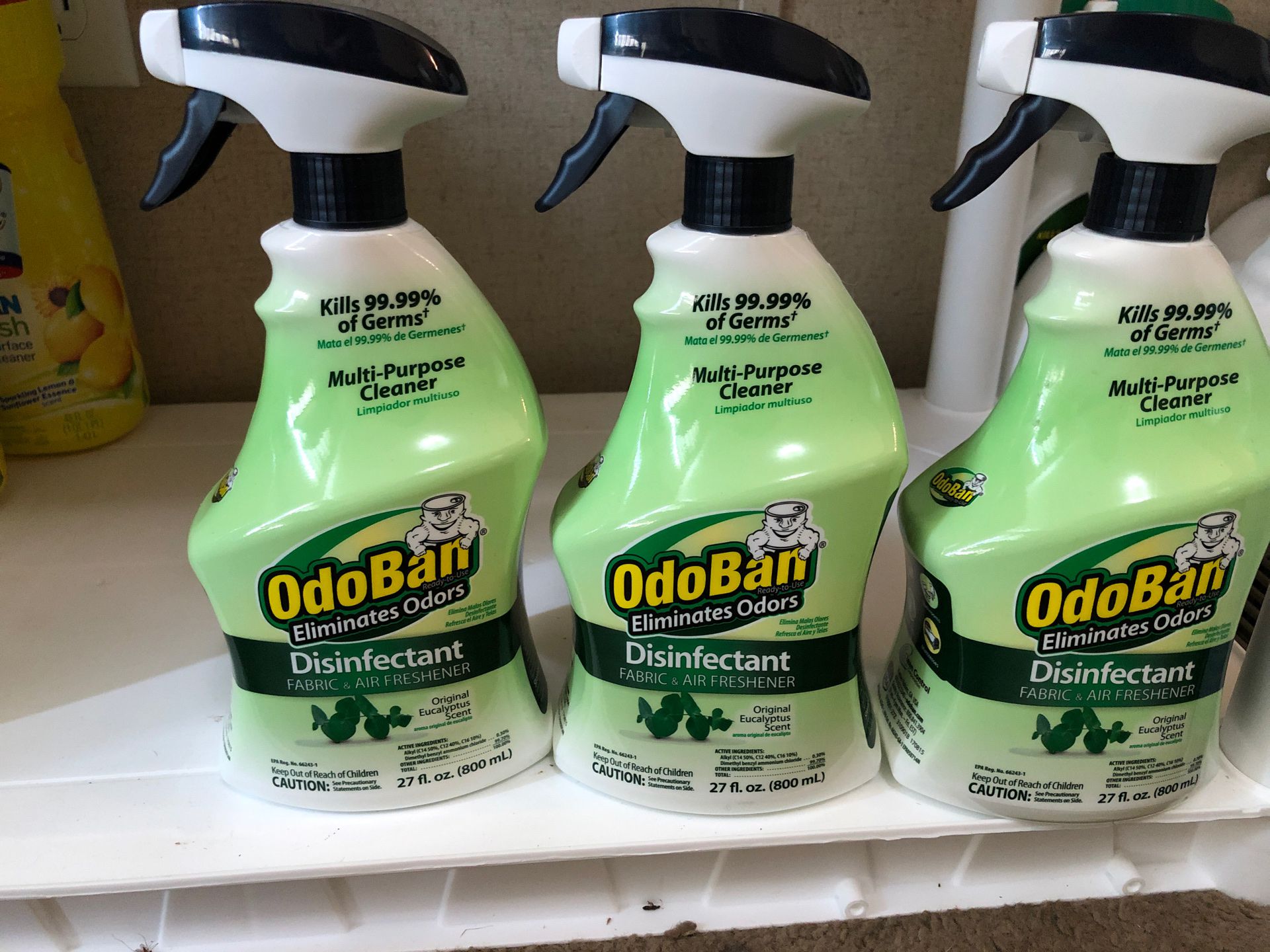 OdoBan disinfectant Spray