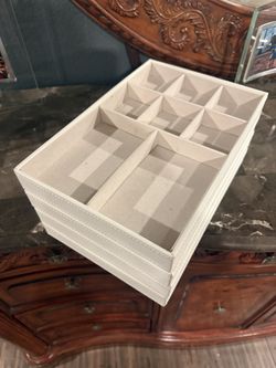 Four jewelry trays