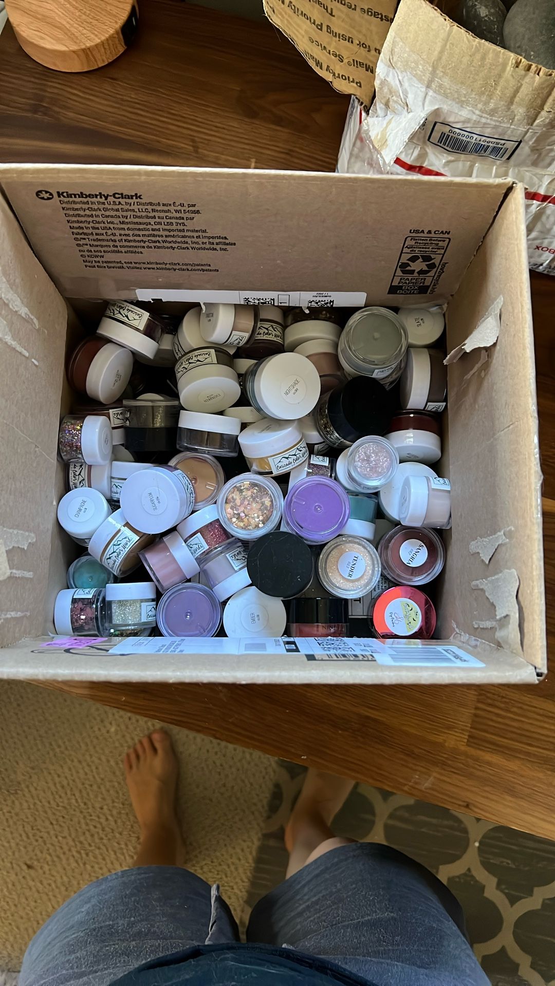 Nail dip lot