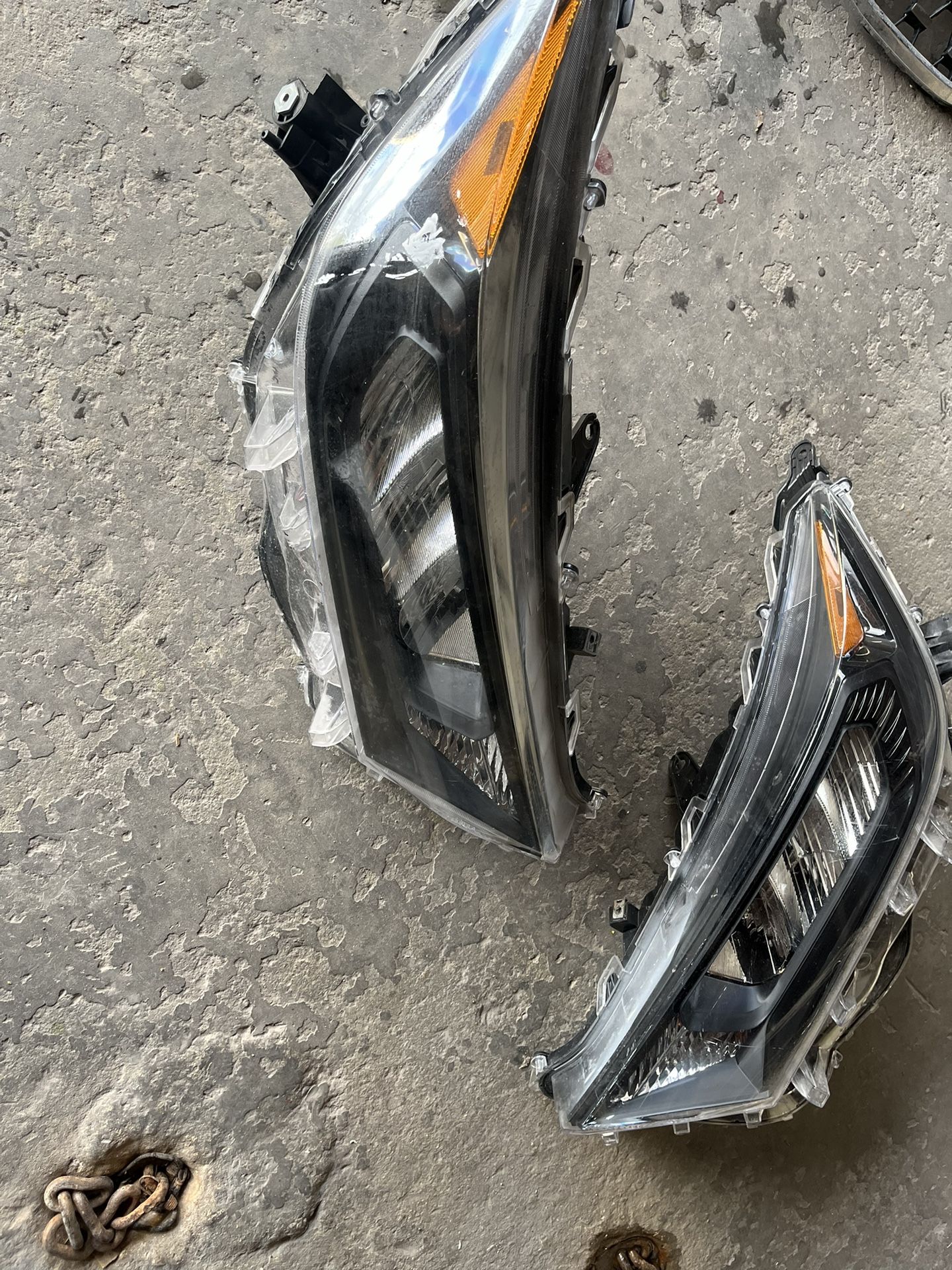 Parts Headlights And BMW Grille