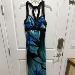 Silk Evening Gown 