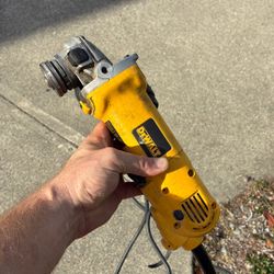 Dewalt Corded Angle Grinder