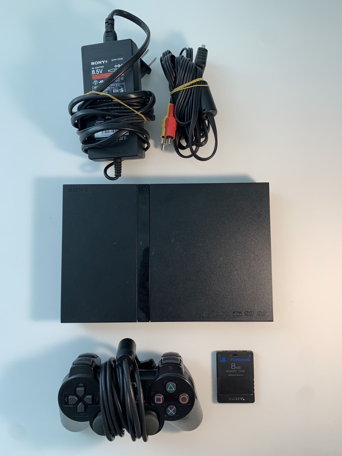 PlayStation 2 Slim Console Black Sony PS2