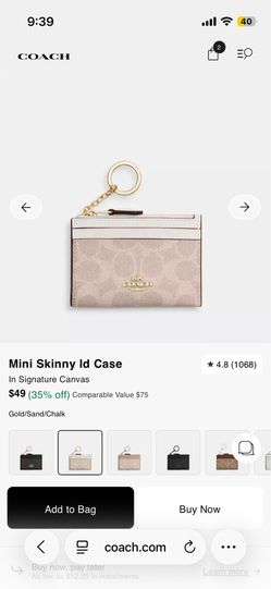 Coach wallet