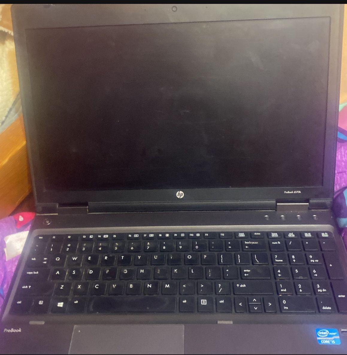 Hp Laptop Pro Book 6570b