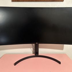 LG 35” Curved Monitor