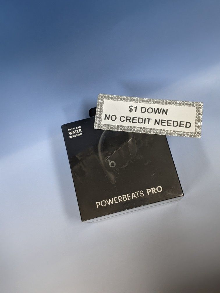 Beats Powerbeats Pro Bluetooth Headphones New - Pay $1 today and pay the rest later -